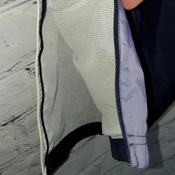 Vintage 90s Womens L Zip Wide-leg Pants Nylon Fully Lined with pockets - Picture 6 of 12